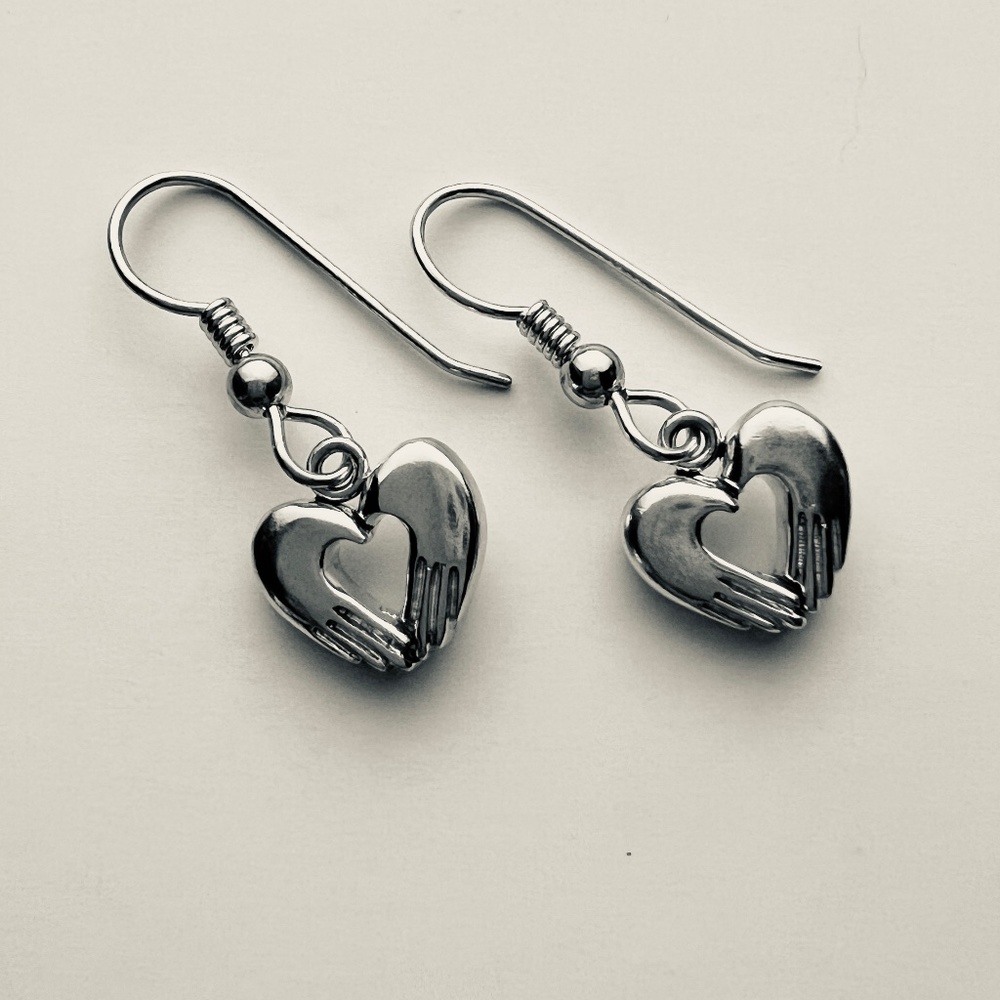 Silver earrings - Picture 3 of 5